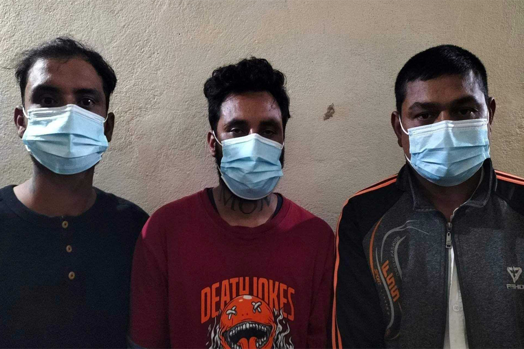 लागू औषध सहित बैतडीका तीनजना युवा कञ्चनपुरमा पक्राउ 